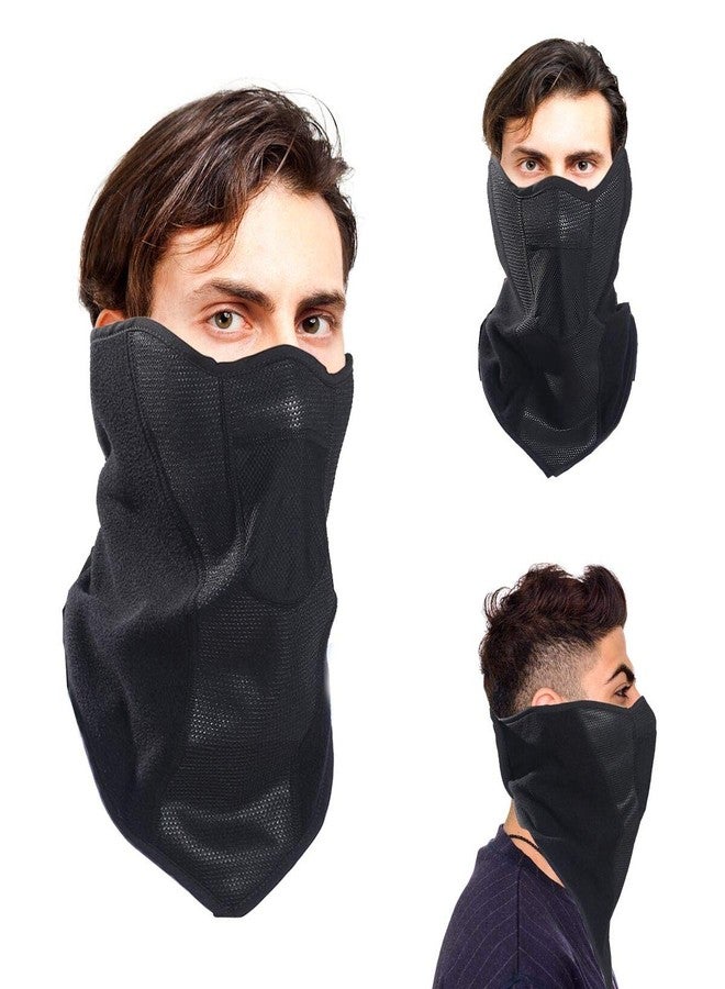 Omenex Balaclavas,Windproof Adjustable Stable Earloop Half Face Mask Neck Gaiter,Breathable Area for Snowboard Ski Camping Motorcycle Cycling Bike Hiking Skateboard Skull(Long Neck Style) - Image 1